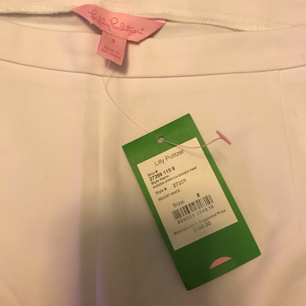 Lilly Pulitzer ALESSIA STRETCH DINNER PANT NWT  8